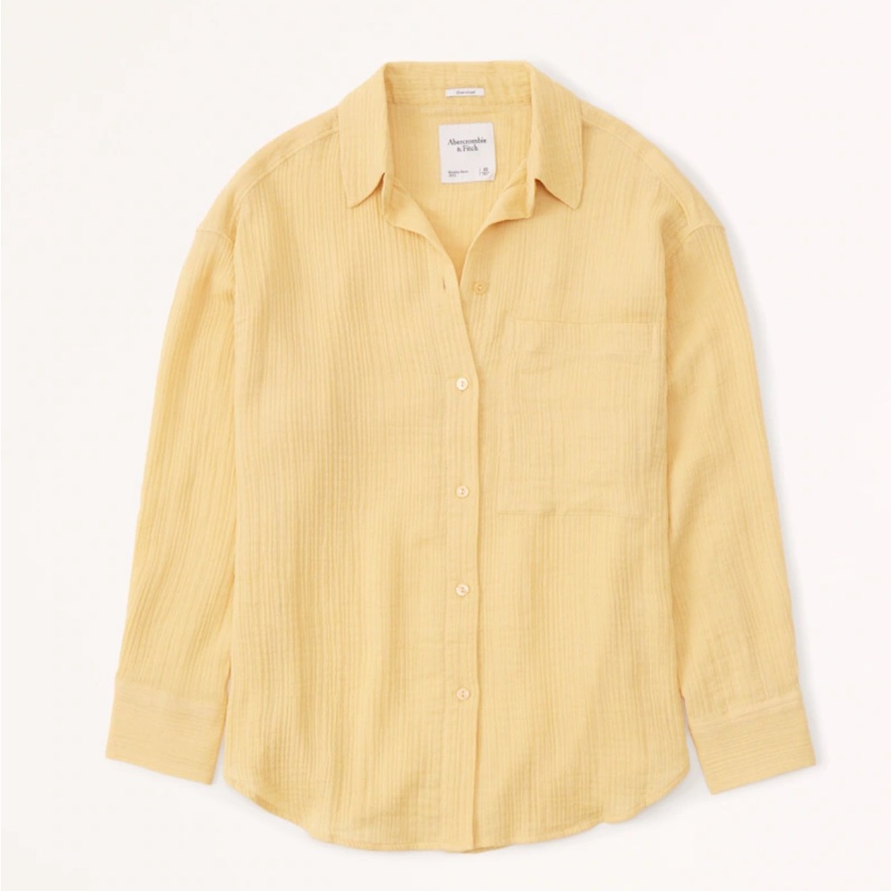 Oversized Gauzy Shirt